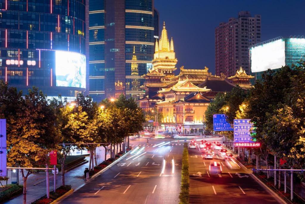 Hanting Hotel Shanghai Xiangyang Road Kültér fotó